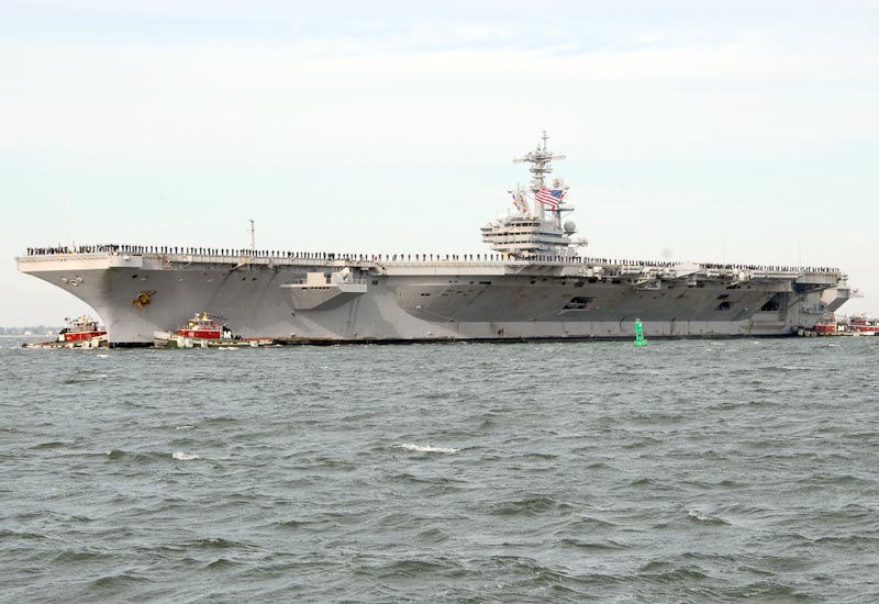 Image of the USS George H.W. Bush (CVN-77)
