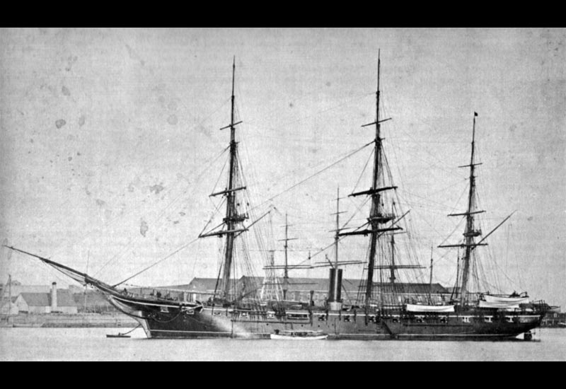 Image of the USS Hartford