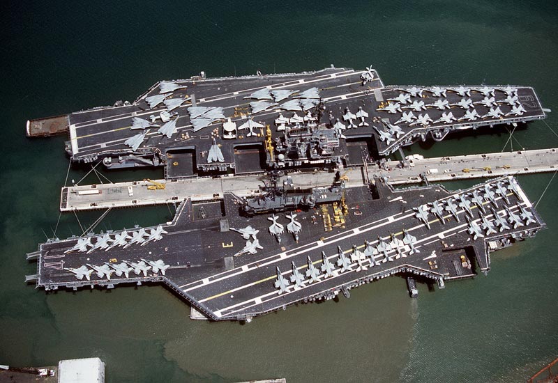 Image of the USS Independence (CV-62)