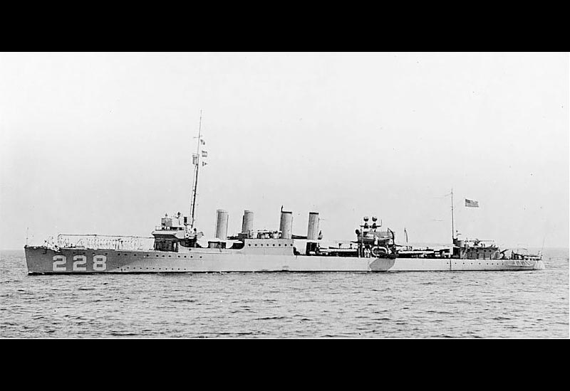 Image of the USS John D. Ford (DD-228)