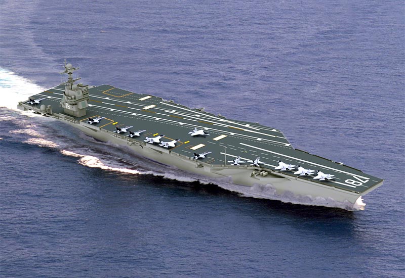 Image of the USS John F. Kennedy (CVN-79)
