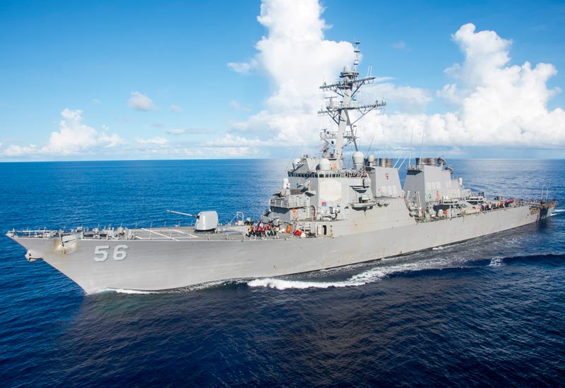 Image of the USS John S. McCain (DDG-56)
