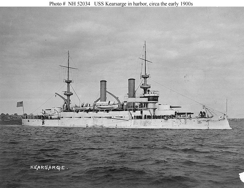 Image of the USS Kearsarge (BB-5)