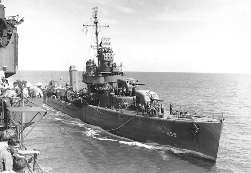 Image of the USS Laffey (DD-459)