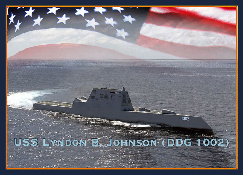 Image of the USS Lyndon B. Johnson (DDG-1002)