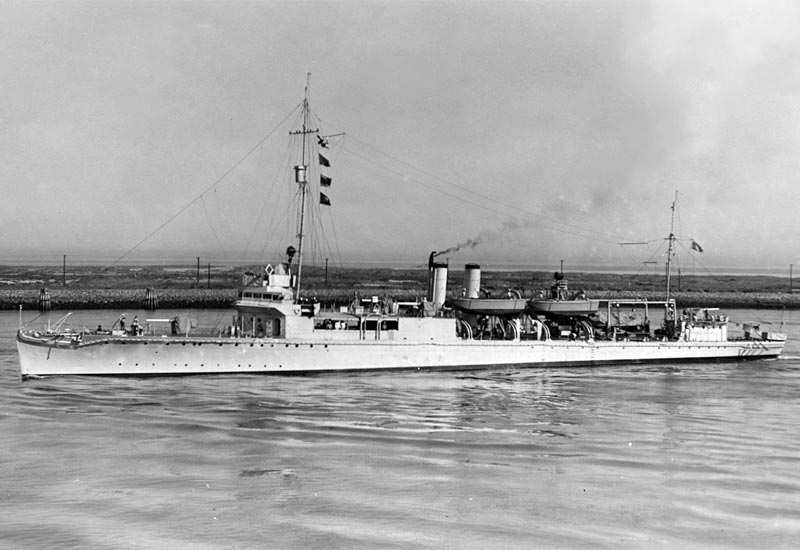 Image of the USS Manley (DD-74)