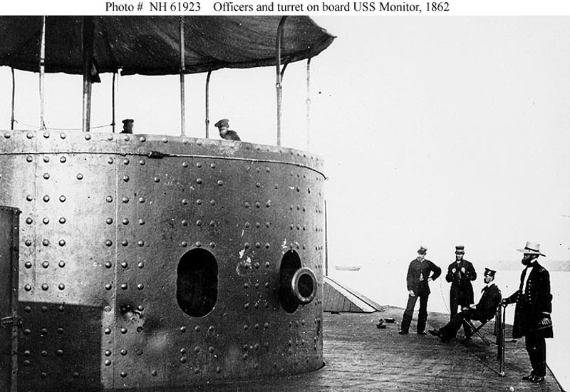 Image of the USS Monitor (1862)
