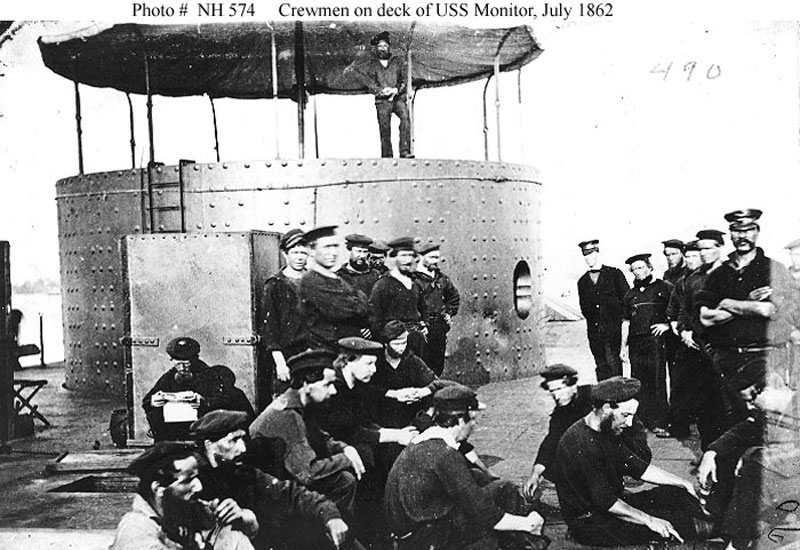 Image of the USS Monitor (1862)