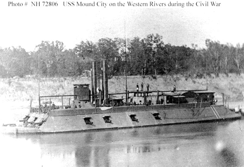 Image of the USS Mound City (1862)