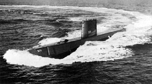Image of the USS Nautilus (SSN-571)