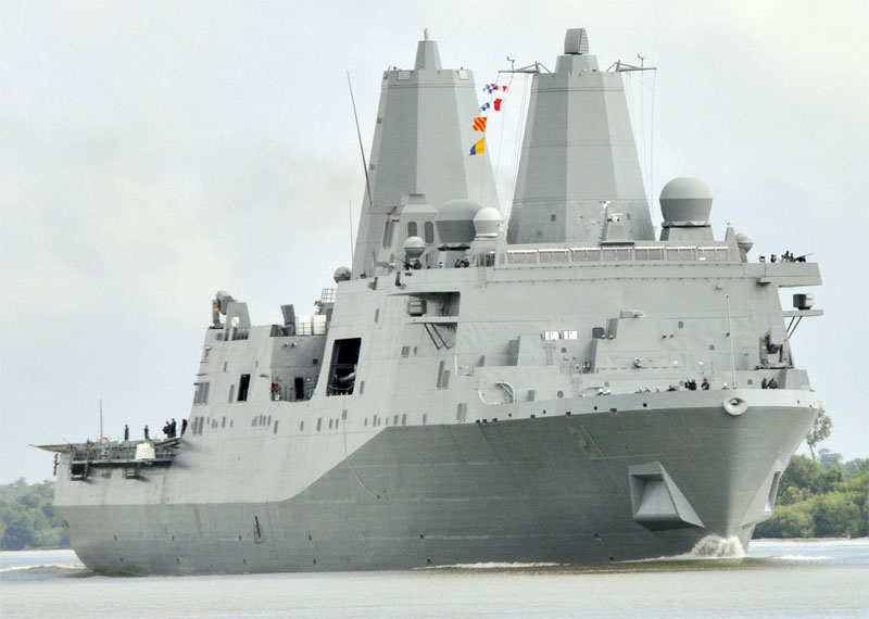 Image of the USS New York (LPD-21)