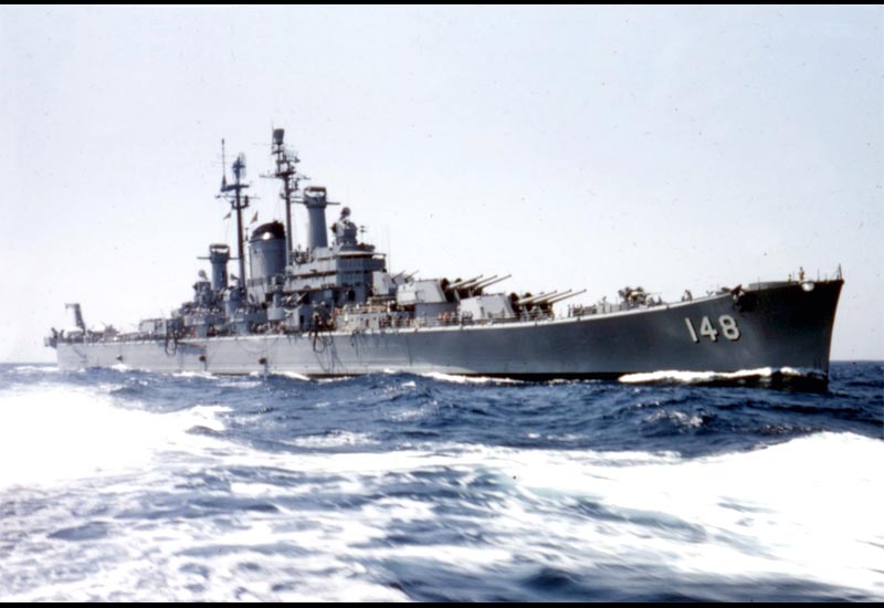 Image of the USS Newport News (CA-148)