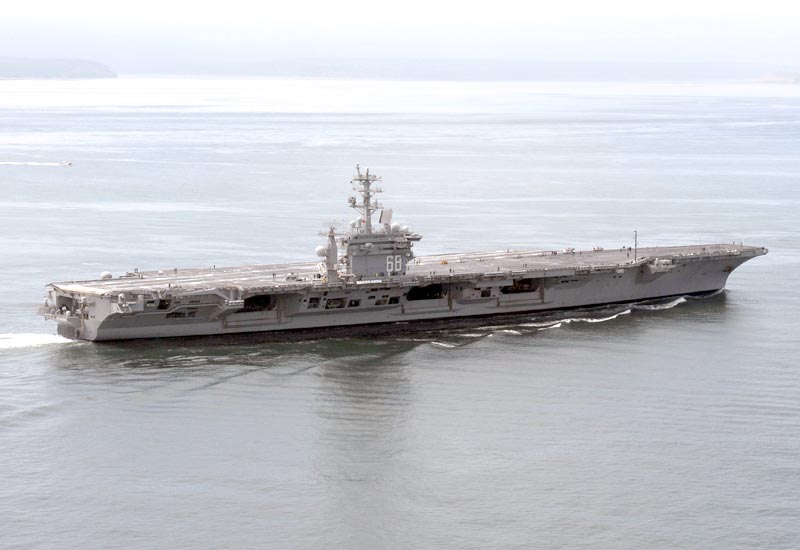 Image of the USS Nimitz (CVN-68)