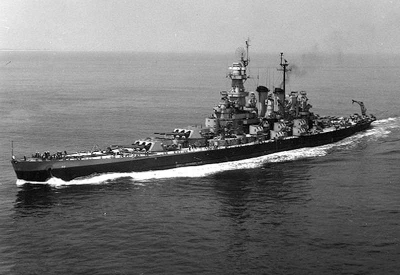 Image of the USS North Carolina (BB-55)