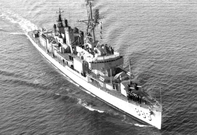 Image of the USS O'Hare (DD-889)