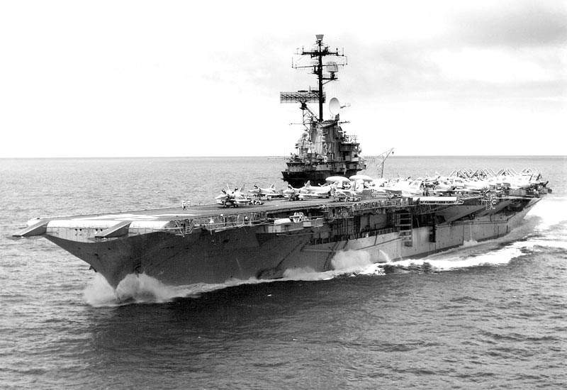 Image of the USS Oriskany (CV-34)