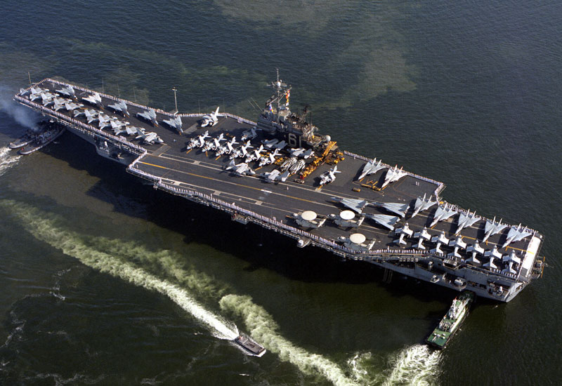 Image of the USS Ranger (CV-61)
