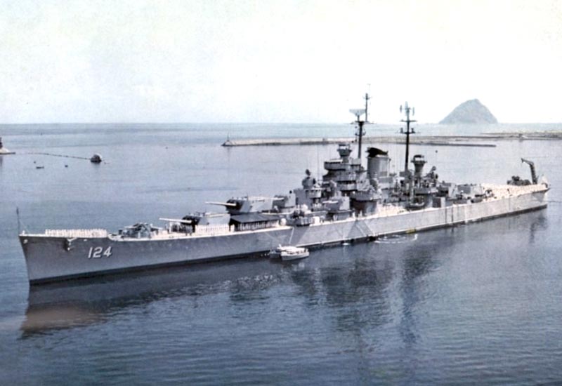 Image of the USS Rochester (CA-124)