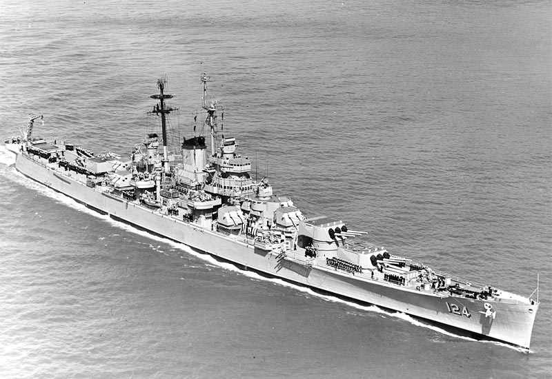 Image of the USS Rochester (CA-124)