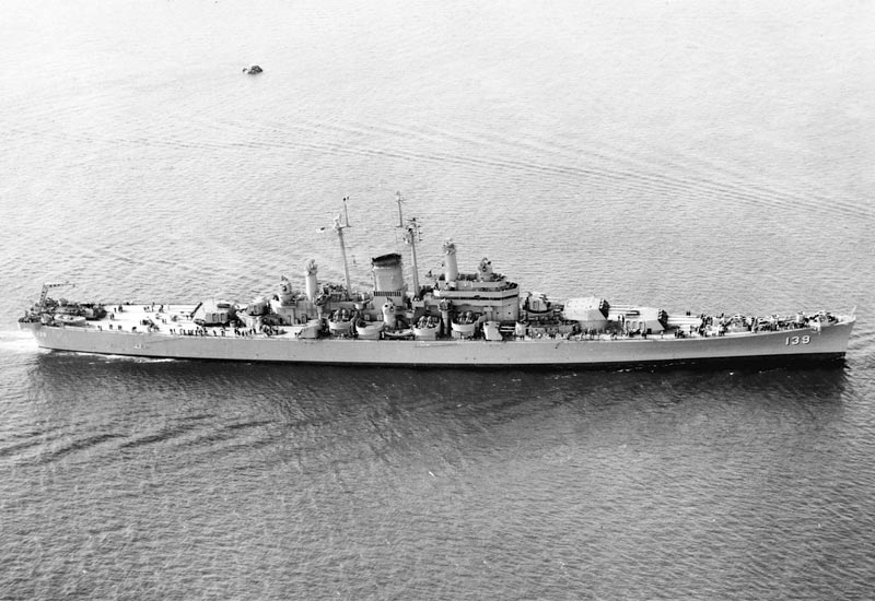 Image of the USS Salem (CA-139)