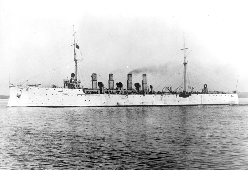 Image of the USS Salem (CL-3)