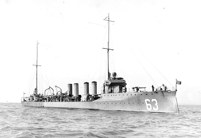 Image of the USS Sampson (DD-63)