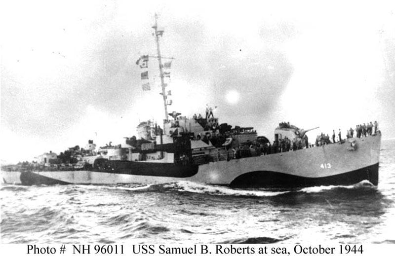 Image of the USS Samuel B. Roberts (DE-413)