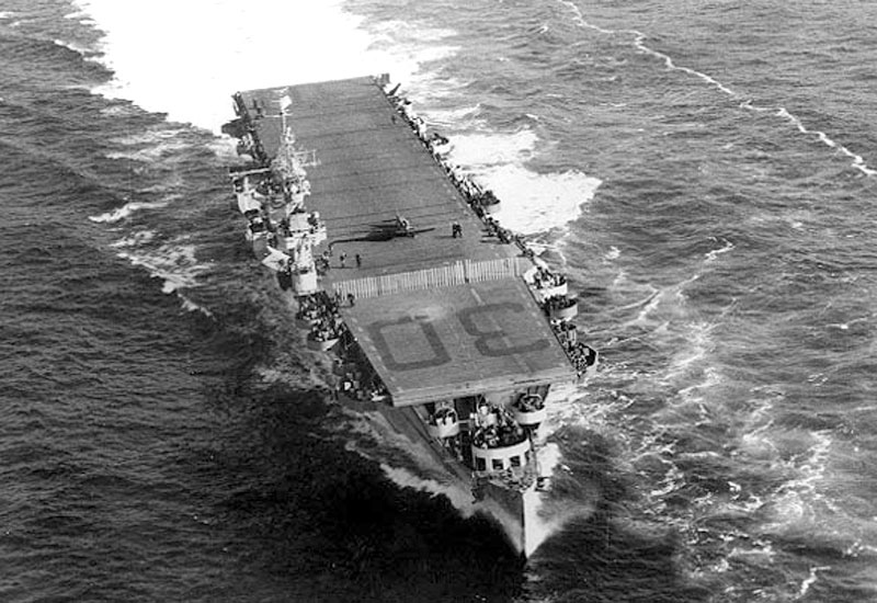 Image of the USS San Jacinto (CVL-30)