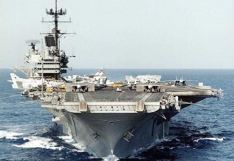 Image of the USS Saratoga (CV-60)