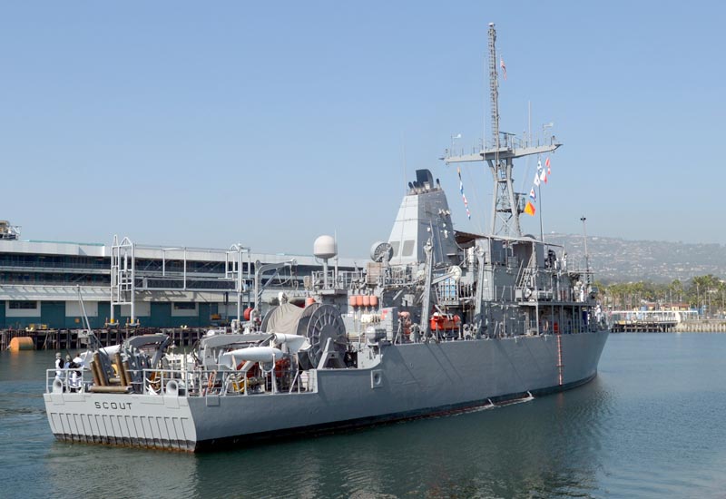Image of the USS Scout (MCM-8)