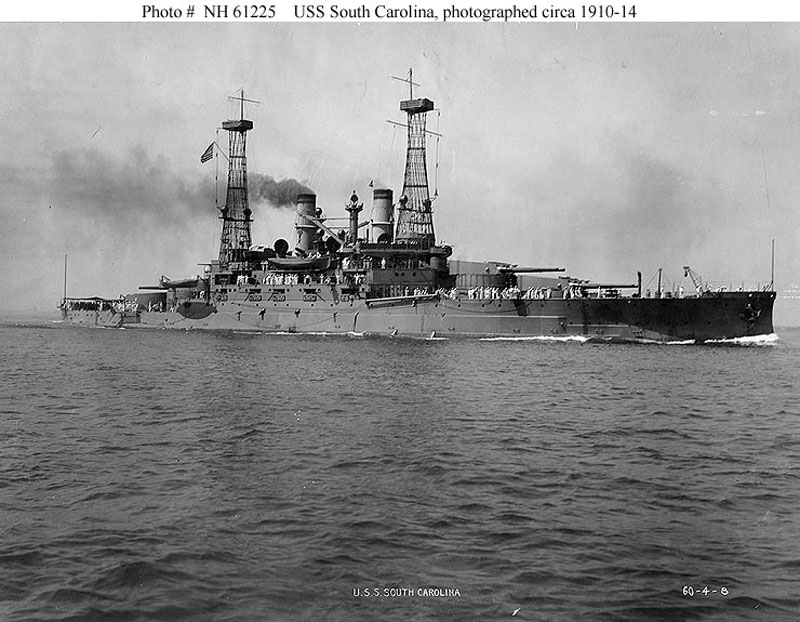 Image of the USS South Carolina (BB-26)