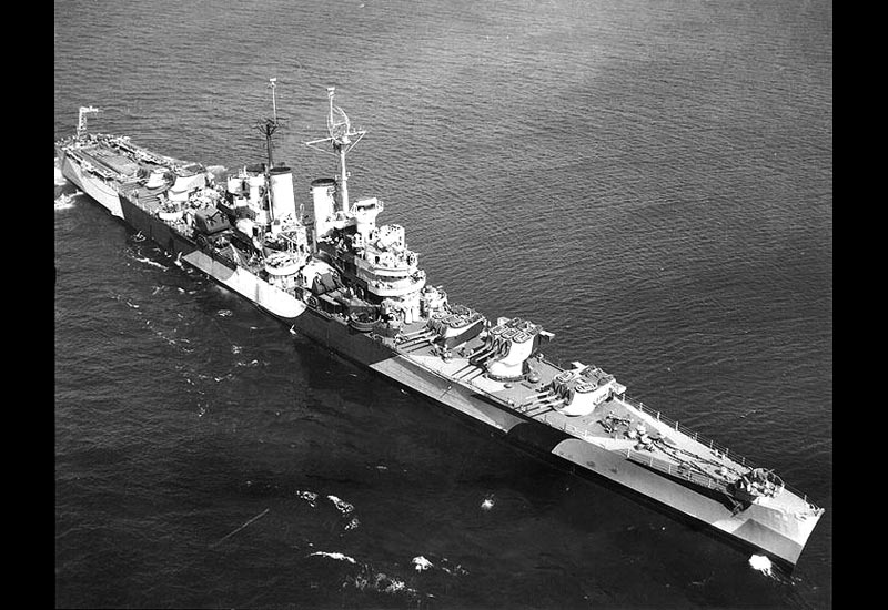 Image of the USS St. Louis (CL-49)