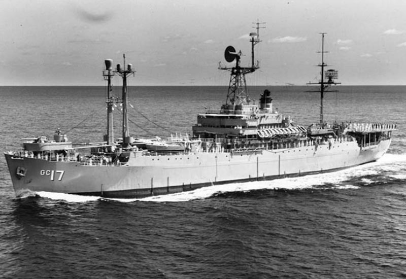 Image of the USS Taconic (AGC-17)