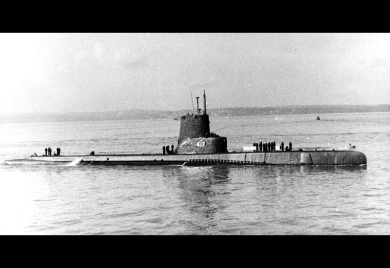 Image of the USS Tench (SS-417)