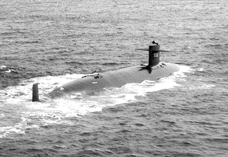 Image of the USS Thresher (SSN-593)