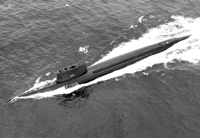 Image of the USS Triton (SSN-586)