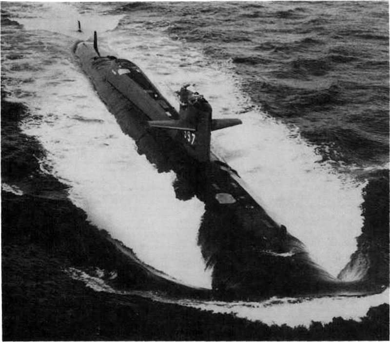 Image of the USS Tullibee (SSN-597)
