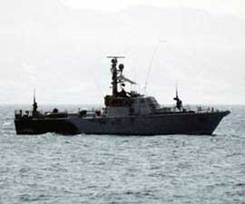 Picture of the INS Dabur (PC 860)
