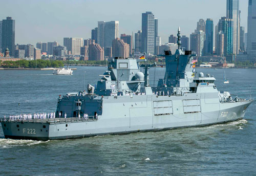 Picture of the FGS Baden-Wurttemberg (F222)
