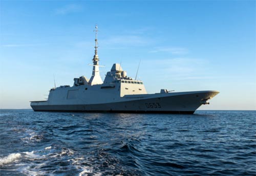 Image from the French Ministry of Defense; FS Languedoc pictured.
