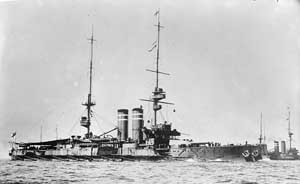 Picture of the HMS King Edward VII