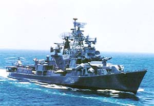 Image of INS Rahput from the Indian Navy; No endorsement should be implied.
