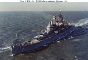 Picture of the USS Canberra (CA-70)
