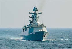 Picture of the CNS Rizhao (598)