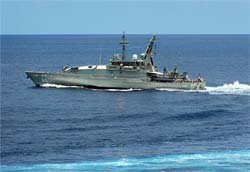 Picture of the HMAS Albany (ACPB-86)