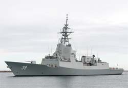 Picture of the HMAS Hobart (DDG-39)