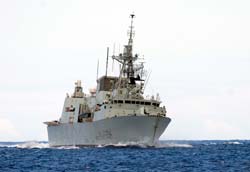 Picture of the HMCS Regina (FFH-334)