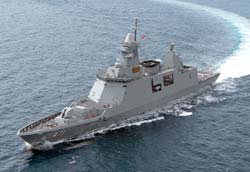 Picture of the HTMS Bhumibol Adulyade (FFG-471) (Tachin)
