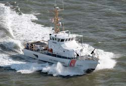 Details of the United States Coast Guard Marine Protector-class cutter