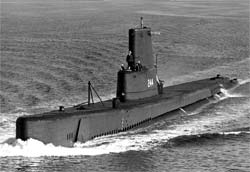 Picture of the USS Cavalla (SS-244)